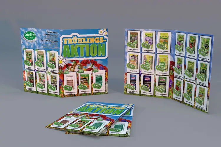 SteWa Markt Stephanskirchen Falzflyer